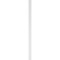 Ekena Millwork Fluted PVC Pilaster w/Standard Capital & Base, 5"W x 102"H x 2"P PILP05X102FL01-2 - alternate 6